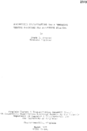 Recommended specifications and a tentative testing procedure for reflective sheeting