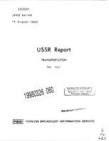 USSR Report Transportation No 123