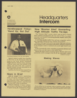 FAA Headquarters Intercom JulyDecember 1988