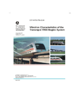 Vibration characteristics of the Transrapid TR08 Maglev System