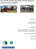 Mitigating Storm Drainage System Impacts from Litter and Debris
