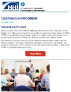 Learning in Progress Improving the Performance of the Transportation Industry Through Training  October 2017