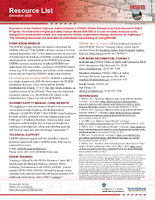 IHSDM Resource List December 2024