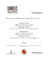 Development of Multimodal Traffic Signal Control