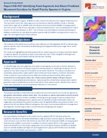 Report R26R37 Identifying Road Segments That Bisect Predicted Movement Corridors for Small Priority Species in Virginia Research Project Brief