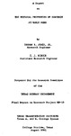 A Report on the Physical Properties of Concrete at Early Ages