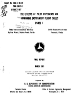The Effects of Pilot Experience on Acquiring Instrument Flight Skills  Phase I