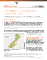 Hays County TX  Transportation Reinvestment Zones