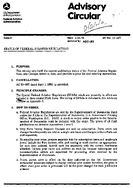 AC 0044V Status of Federal Aviation Regulations