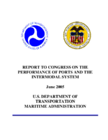 Report to Congress on the Performance of Ports and the Intermodal System