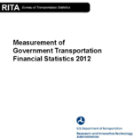Measurement of Government Transportation Financial Statistics 2012