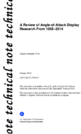 A Review of AngleofAttack Display Research from 19582014