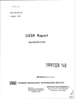 USSR Report Transportation
