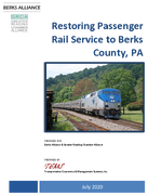 Restoring Passenger Rail Service to Berks County PA