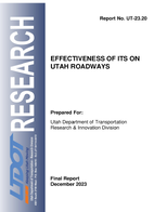 Effectiveness of ITS on Utah Roadways