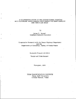 A Comparative Study of the Conventional Diamond and Cloverleaf Interchanges with Respect to Ramp Capacity and Vehicular Delay