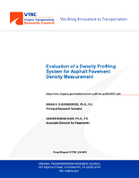 Evaluation of a Density Profiling System for Asphalt Pavement Density Measurement