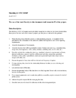 Mobility21 Data Management Plan 2017
