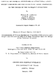 CRITICAL MECHANICAL PROPERTIES OF STRUCTURAL LIGHTWEIGHT CONCRETE AND THE EFFECTS OF THESE PROPERTIES ON THE DESIGN OF THE PAVEMENT STRUCTURE