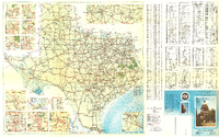 Texas Highway Map 1942 Fall Edition September 15 1942