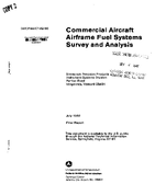 Commercial Aircraft Airframe Fuel Systems Survey Final