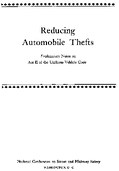 Reducing Automobile Thefts