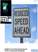 Guidelines for Determining Speed Limits on Municipal Roadways