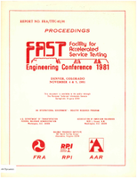 FAST Engineering Conference  1981 Proceedings