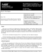 Characterization of Modern HighToughness Steels for Fracture Propagation and Arrest Assessment  Phase II