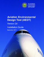 Aviation Environmental Design Tool AEDT Version 2d Installation Guide