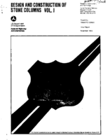 Design and Construction of Stone Columns Vol I