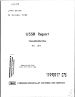 USSR Report Transportation No 128