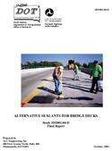 Alternative Sealants for Bridge Decks