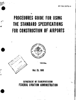 AC 15053704 Procedures Guide for Using the Standard Specifications for Construction of Airports