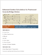 Enhanced Camber Calculations for Prestressed Concrete Bridge Girders