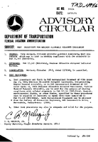 AC 372A Test Procedures for Maximum Allowable Airspeed Indicators