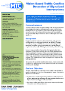 VisionBased Traffic Conflict Detection of Signalized Intersections