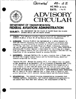 AC 9131 FAR Requirement for the Filing of Flight Plans for Flights Between Mexico and the United States