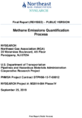 Methane Emissions Quantification Process