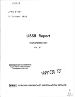 USSR Report Transportation No 97