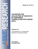 Validating the Collection of Skid Data by Assessing Correlation With Crash Data