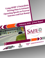 Comparison of SHRP 2 Naturalistic Driving Data to Geometric Design Speed Characteristics on Freeway Ramps