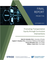Promoting Transportation Equity Through Curriculum Interventions