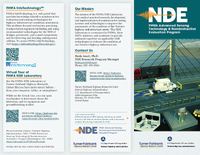 NDE FHWA Advanced Sensing Technology  Nondestructive Evaluation Program brochure