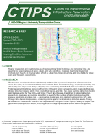 Artificial Intelligence and Mobile PhoneBased Pavement Marking Condition Assessment and Litter Identification Research Brief