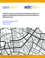 What Do Americans Think About Federal Tax Options to Support Transportation Results from Year Fourteen of a National Survey