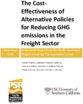 The CostEffectiveness of Alternative Policies for Reducing GHG emissions in the Freight Sector