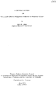 A critical review of Community effects of highways reflected by property values