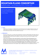 Monitoring Transportation Structure Integrity Loss and Risk with StructureFromMotion Brief