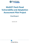 MnDOT Flash Flood Vulnerability and Adaptation Assessment Pilot Project